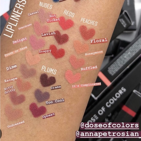 Dose Of Colors, Lip Liner Shade Upbeet Creamy Long Wearing BNIB - Picture 4 of 4